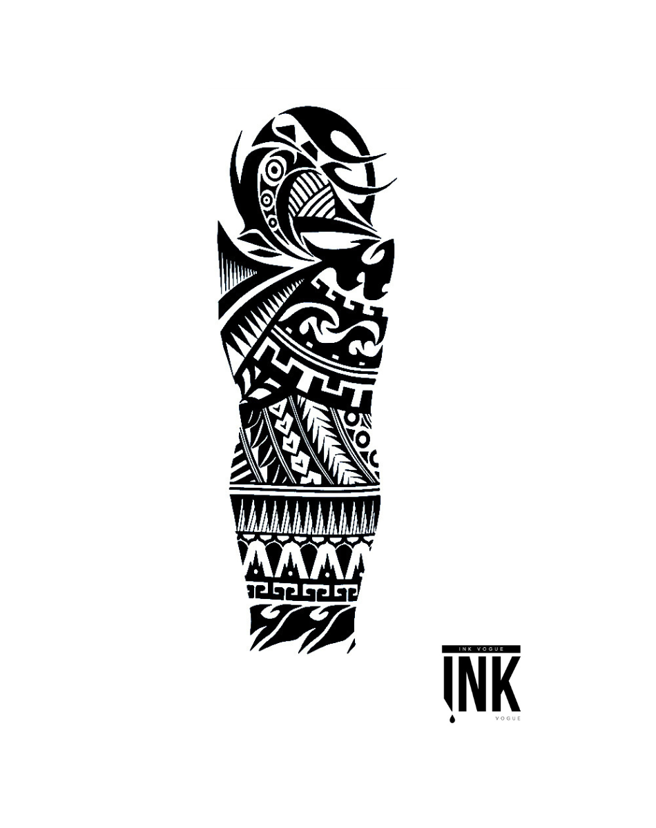 Tribal Wave I Full Sleeve