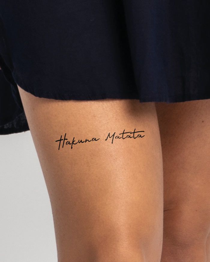 Hakuna matata