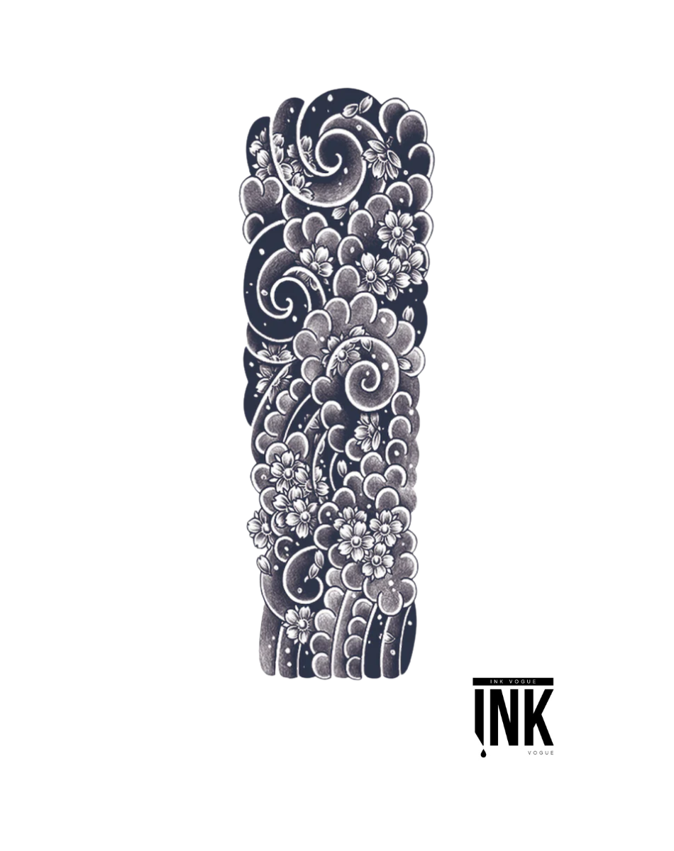 Japanies Flower I Full Sleeve