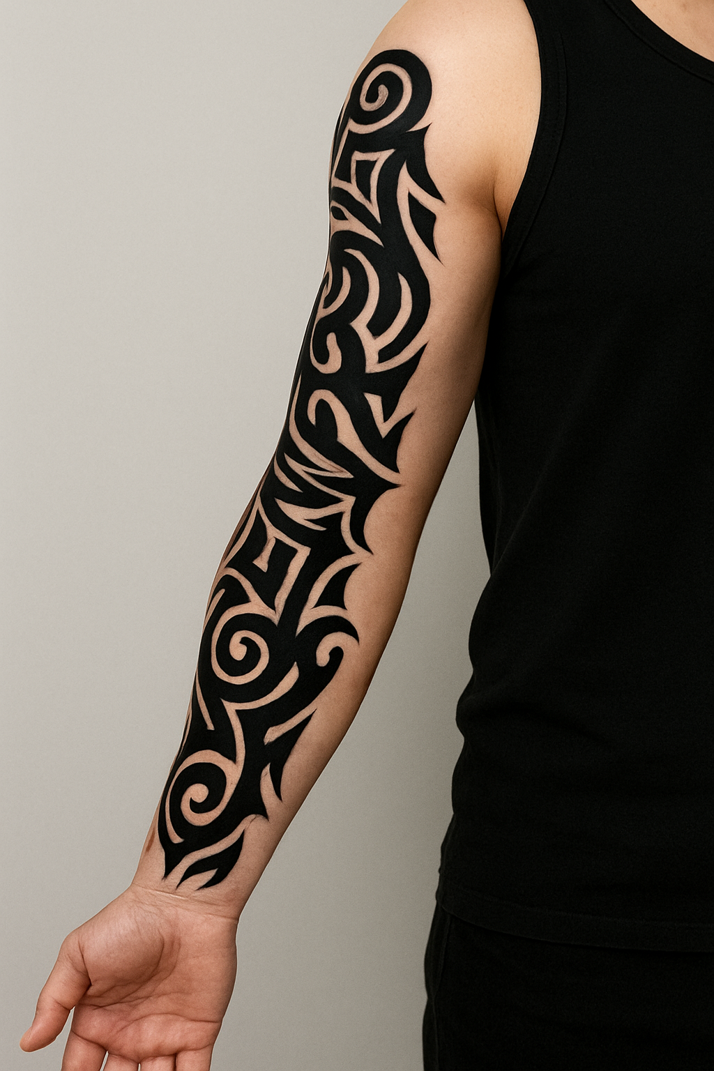 Tribal Flame I Full Sleeve