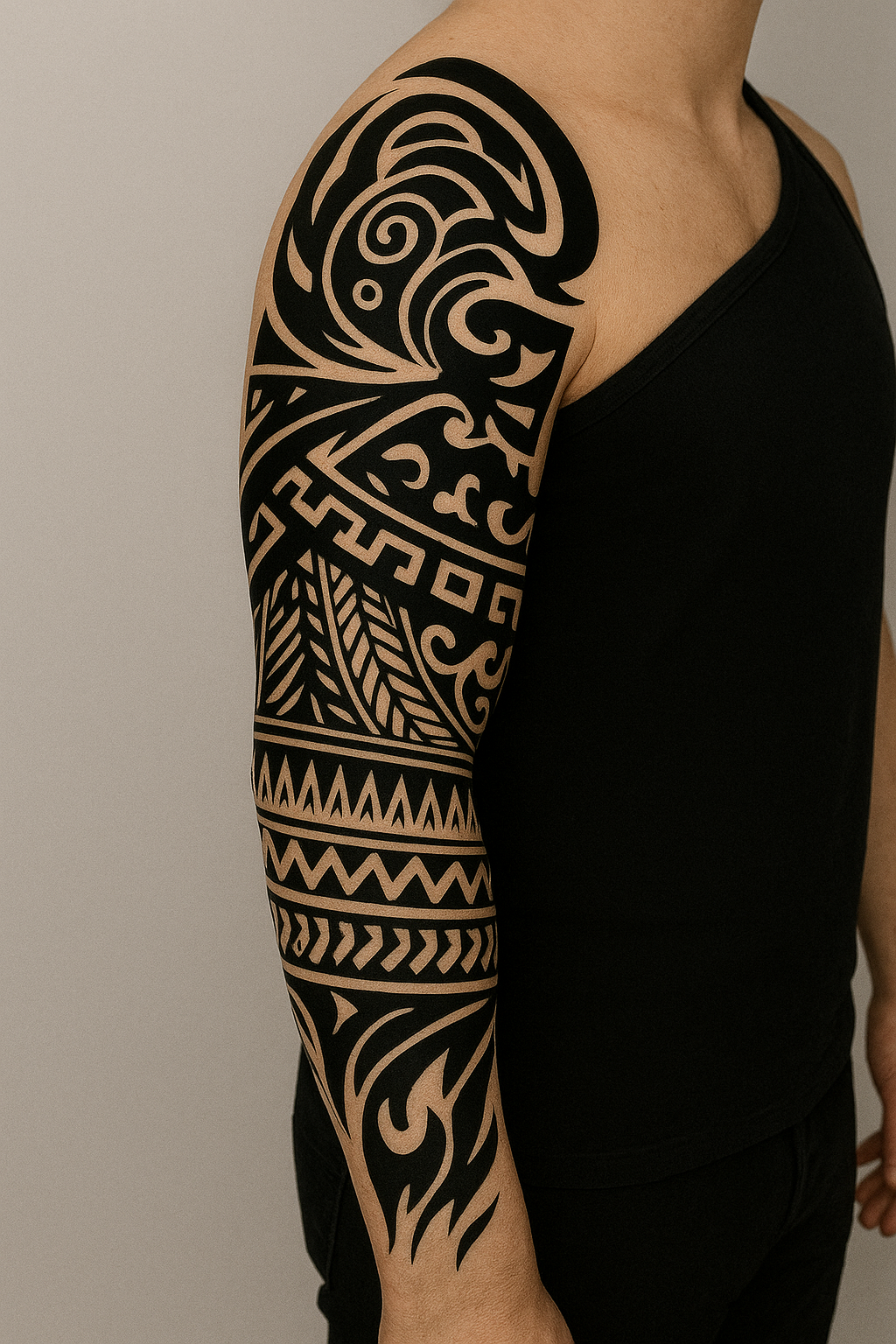Tribal Wave I Full Sleeve