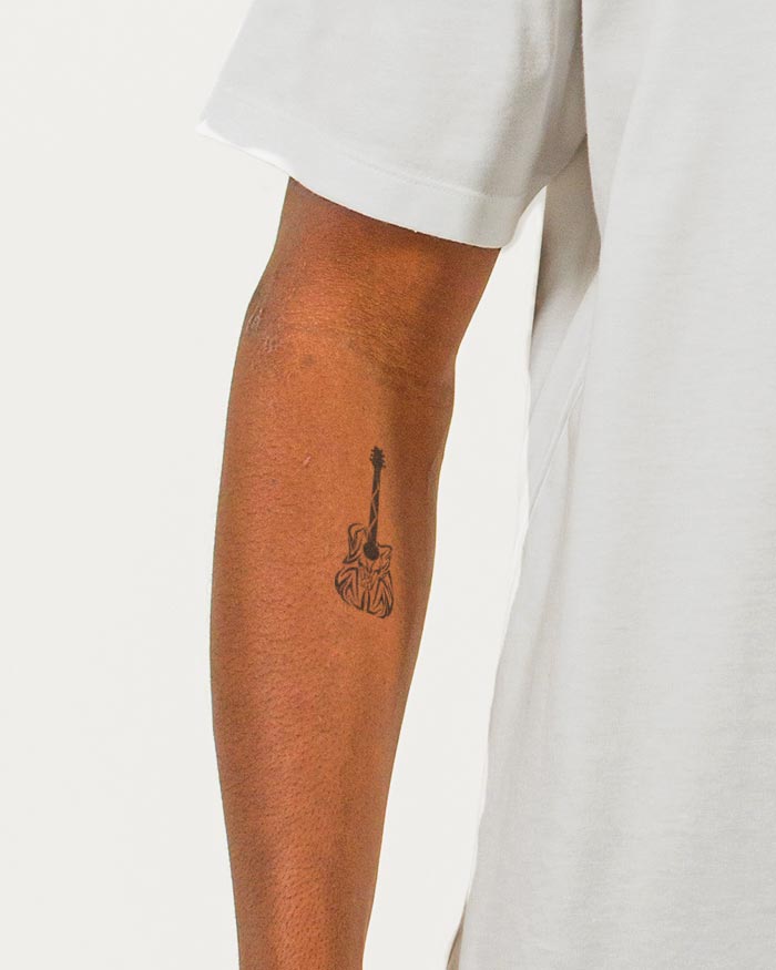 Sketchy Guitar Temporary Tattoo / Music Tattoo / Small Guitar Tattoo /  Wrist Tattoo / Arm Tattoo / Forearm Tattoo / Music Temporary Tattoo - Etsy