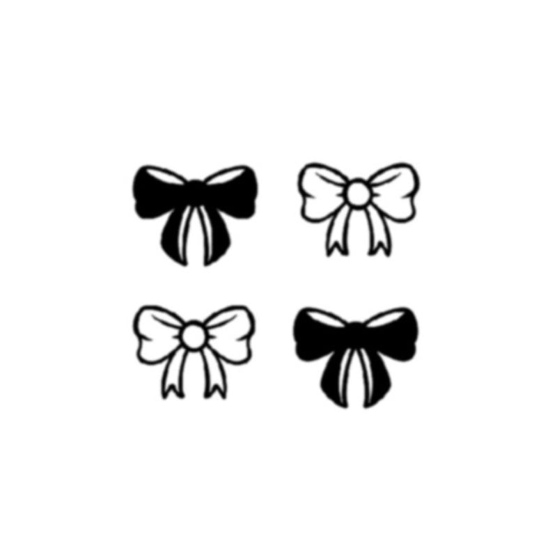 Bows (4 pieces)